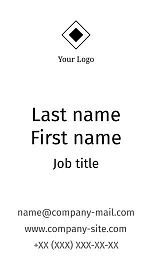 Tombstone Manufacturer's business Card Template