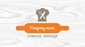 Cafe business card template