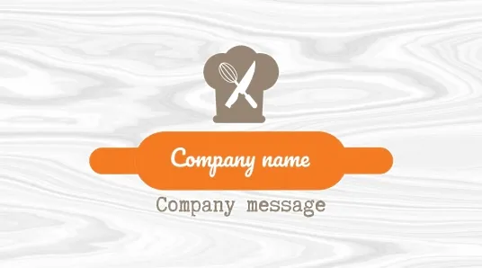 Cafe business card template