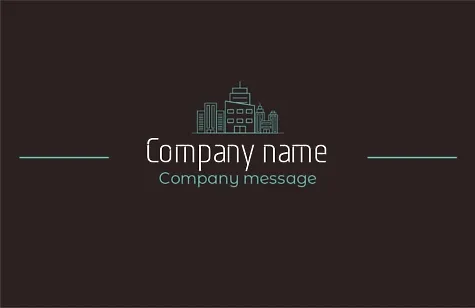 Real estate Agency business card template
