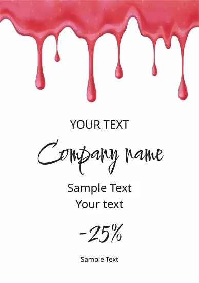 Pastry Chef's Flyer Template