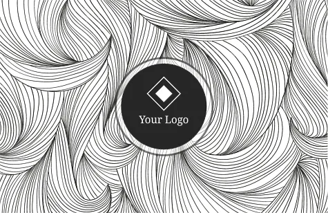 Stylist-hairdresser business card template