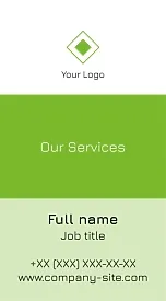 Painter's business card template
