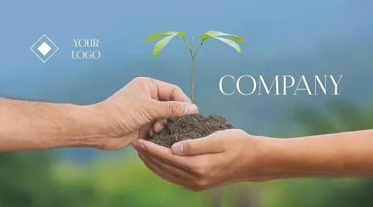 Agronomist business card template