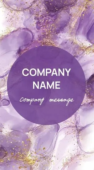 Universal simple business card template