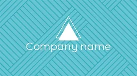 Minimalist abstract business card template