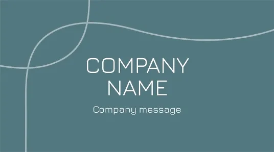 Template for a simple abstract business card