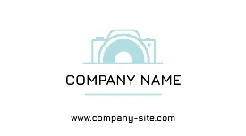 Photographer's business card template