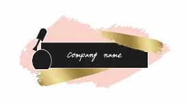 Manicure master's business card template