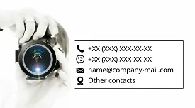 Photographer's business card template