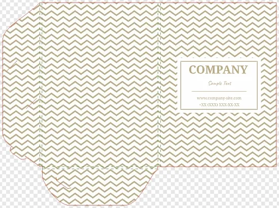 Abstract Paper Folder Template