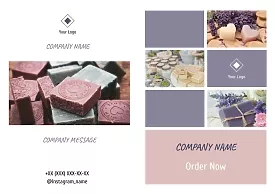 Soap Manufacturer's Booklet Template