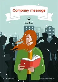 Book Club Poster Template