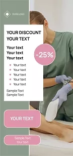 Laser Hair Removal Studio Flyer Template