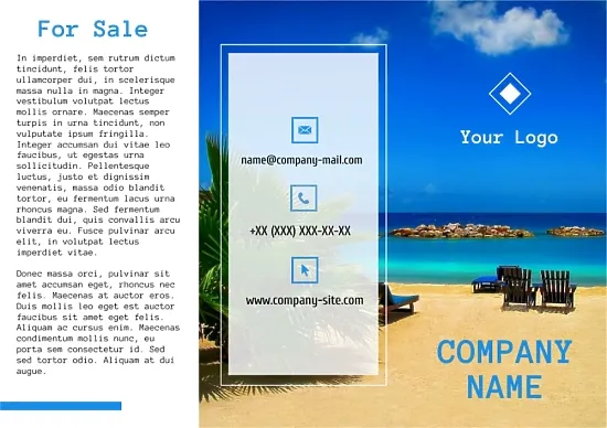 Hotel Chain Brochure Template