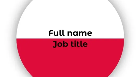 Polish Language Tutor business Card template