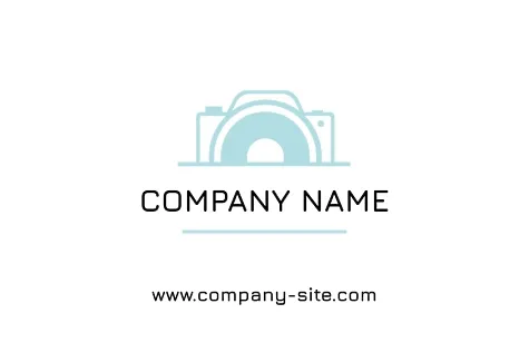 Photographer's business card template