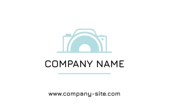Photographer's business card template