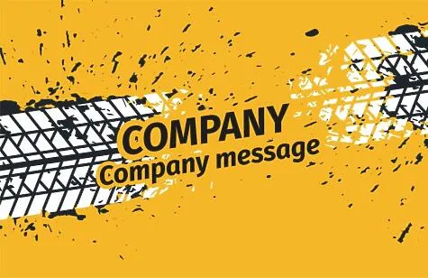Tire Store business card template 