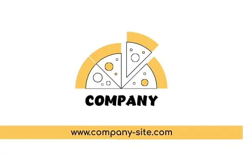 Pizzeria business card template
