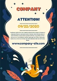Music Festival Poster Template