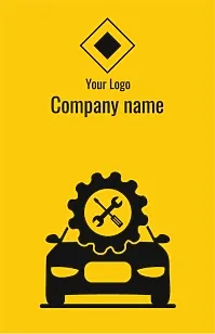 Tire Fitting business card template