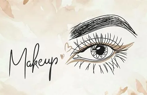 Make-up artist's business card template
