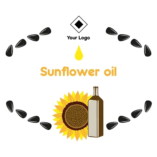 Oil bottle label template