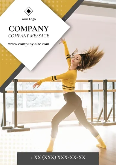 Dance School Poster Template