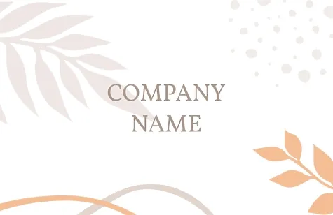 Elegant abstract Euro business card template