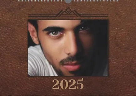 Calendar template for men