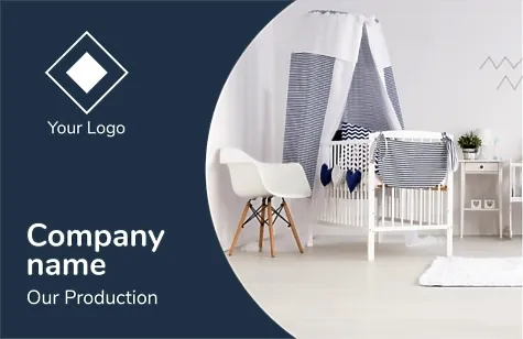 Furniture store business card template