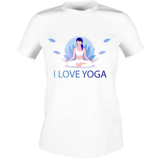 Yoga Trainer T-shirt Template