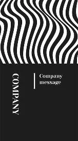 Stylish business card template 