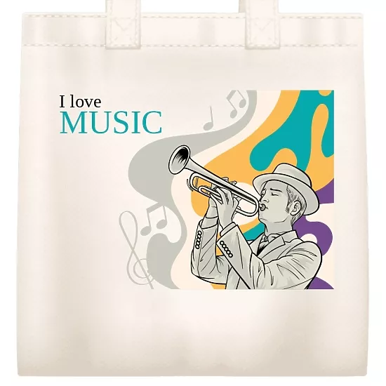Shopper template for a musician