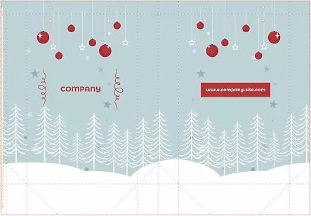 Christmas Gift Package Template