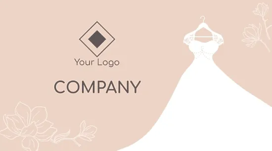 Wedding Salon business card template