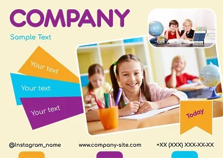 School Poster Template