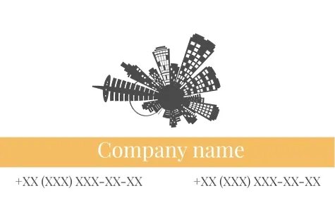 Real estate Agency business card template