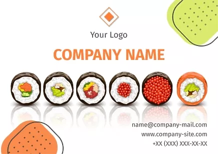 Sushi Restaurant Flyer Template