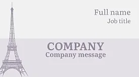 Travel agent business card template