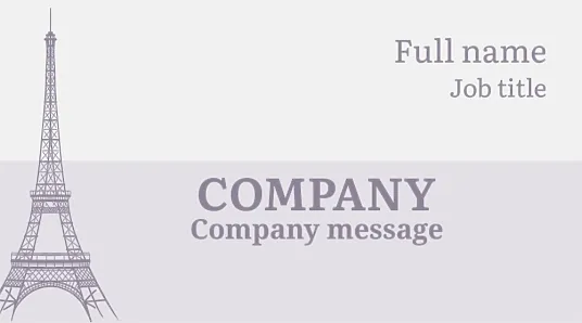 Travel agent business card template