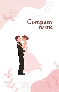 Wedding Agency business card template