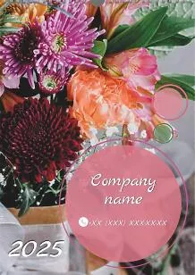 Flower Shop Calendar Template