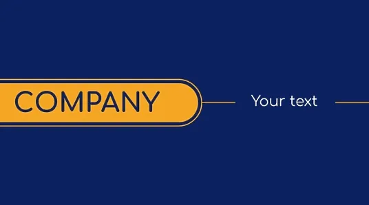 Strict corporate business card template