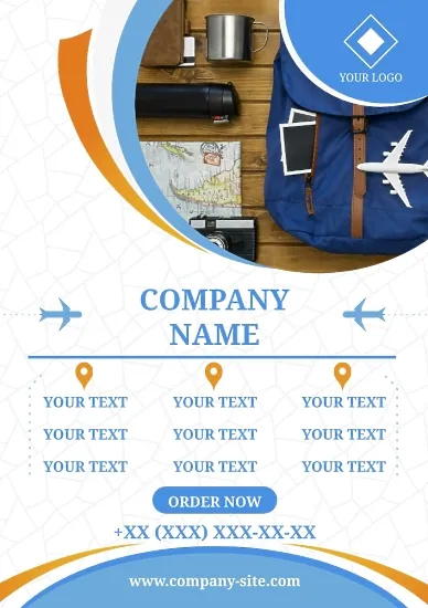 Airline Poster Template