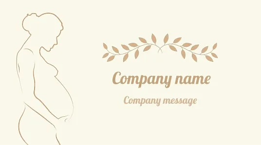Perinatal Center business card template