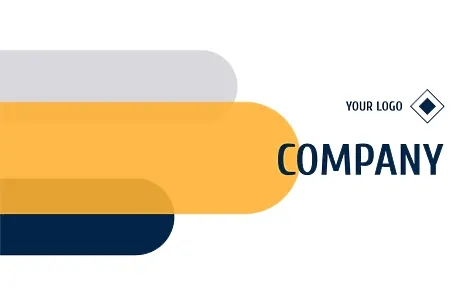 Corporate Euro business card template