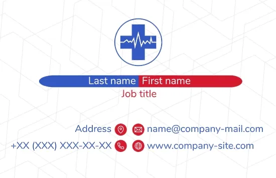 Ambulance Business Card Template
