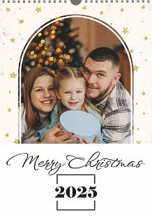 Family Holiday Calendar Template